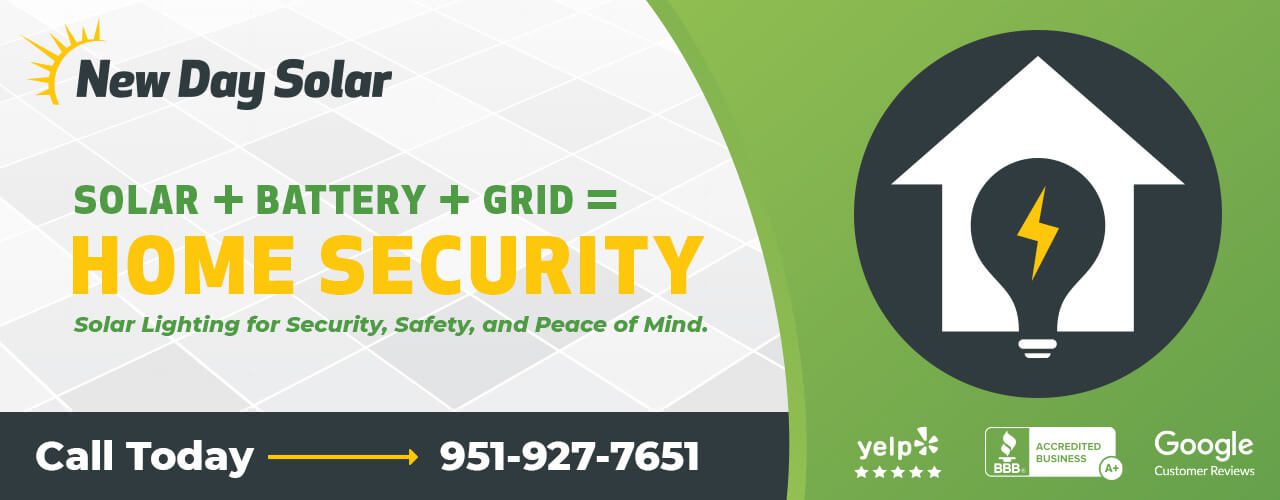 Solar Powered Security Lights for Home Safety - New Day Solar