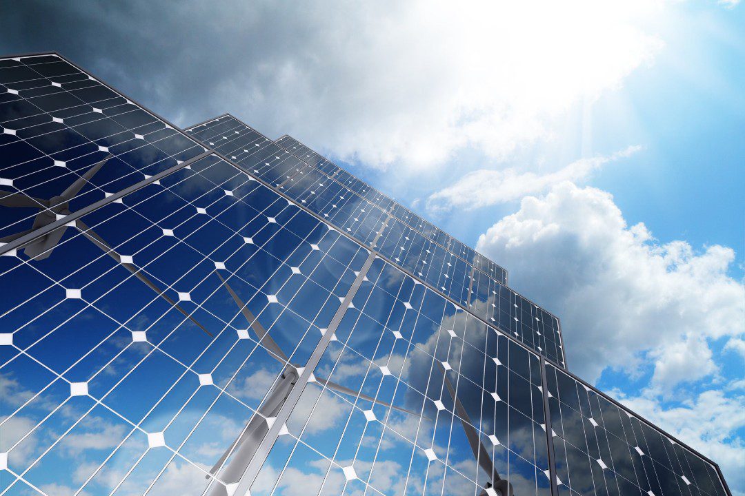 Solar panels in the future.